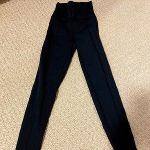 Aerie OFFLINE Ribbed High Waisted Lace Up Legging